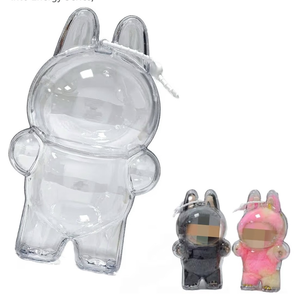 Protective Case for 17cm Standing Macaron Dolls Acrylic Display Case - Picture 2 of 3